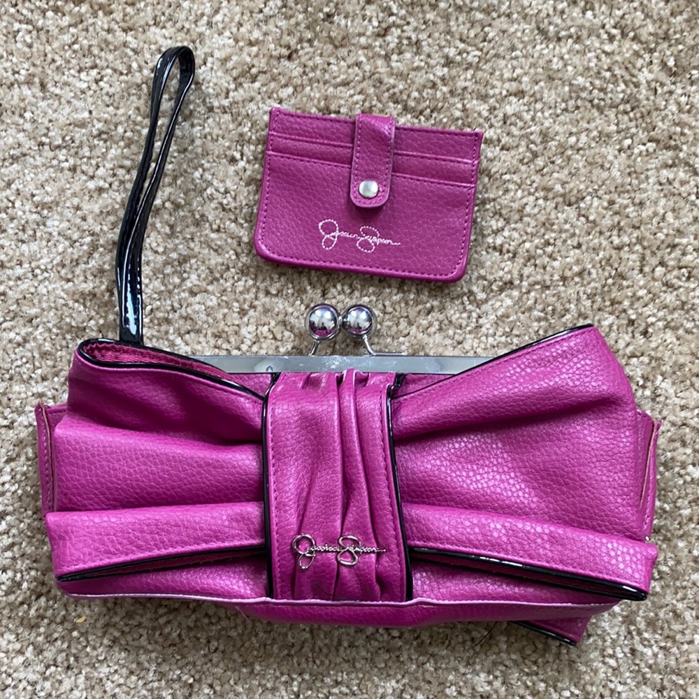 Jessica Simpson Pink Clutch